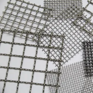 Stainless Steel Crimped Wire Mesh For Pig Breeding For Filtration