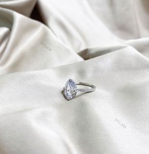 Dylam Wedding <b>Rings</b> <b>Couple</b> <b>Ring</b> Engagement for Women Finger Sterling Silver Engagement - Product Image 5