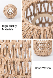 Lámpara colgante <span class=keywords><strong>de</strong></span> jaula <span class=keywords><strong>de</strong></span> cuerda <span class=keywords><strong>Vintage</strong></span> para cafetería, Bar, restaurante, tienda <span class=keywords><strong>de</strong></span> <span class=keywords><strong>ropa</strong></span>, candelabro E27, lámparas colgantes tejidas a mano - Product Image 2