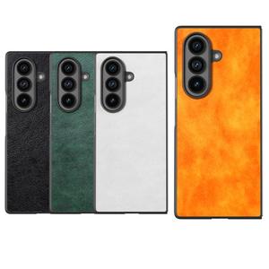 Prezzo di fabbrica per Samsung Galaxy Z Fold7 5G Dual colore Texture PU custodia del telefono - Product Image 5
