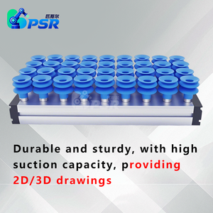 200 मिमी भारी शुल्क न्यूमेटिक रोबोट आर्म-एकीकृत वैक्यूम ग्रिपर, आयताकार स्पंज सक्शन प्रणाली - Product Image 4