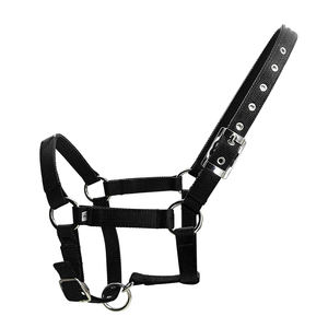 PPウェビング馬用ハルター、金属製アイレット付き、ニッケルメッキ金具、乗馬用品、馬術用品 LT2001 - Product Image 3