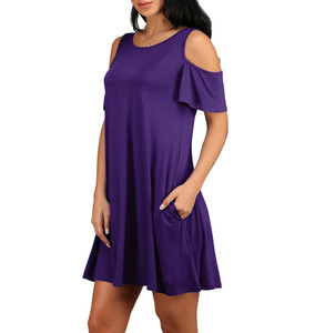 Vestido de Verano Casual para Mujer, Ecológico, Ajustado, de Lana, con Tirantes Finos y Escote con Volantes, de Una Pieza - Product Image 2