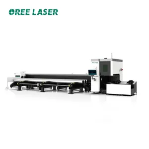 Machine de découpe laser à fibre de tube à faisceau H 1000w 2000w 3000w avec certification CE