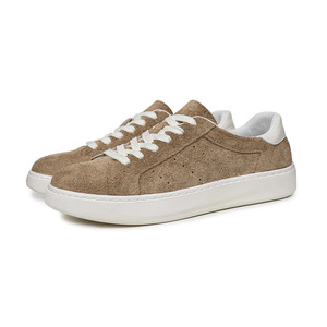 Nouvelle Collection Printemps 2026 – Baskets basses à lacets pour hommes, style coréen, couleur unie, décontractées, confortables et polyvalentes - Product Image 1