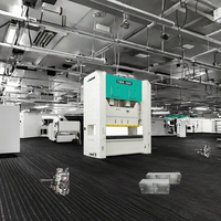 Prensa Pneumática CNC de Alta Precisão Pequena com Manivela Única, Prensa de Estampagem com Servo Automático e Rolamento