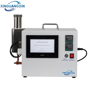Mesin Pengisi Ulir Plastik Semi Otomatis Pneumatik Produktivitas Tinggi 1ml/2ml/5ml untuk Kartrid Pena Sekali Pakai Pengisian Minyak - Product Image 1