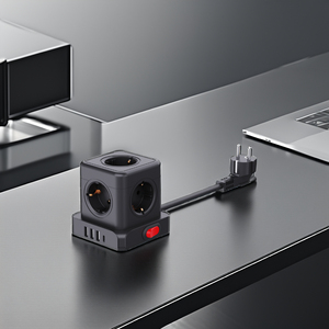 ปลั๊กไฟแบบแบนทันสมัย 5 ช่องเสียบ พร้อมพอร์ต USB 3 ช่อง และพอร์ต Type C 1 ช่อง รองรับกระแสไฟ 16A ปลั๊กพ่วงอัจฉริยะ 1 ระดับ แบบทาวเวอร์ ได้รับมาตรฐาน KC CE Rohs - Product Image 6