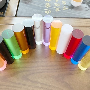 Đánh bóng màu acrylic Thanh Que PMMA Vòng Acrylic thanh nhiều màu sắc Acrylic que trong kích thước khác nhau - Product Image 1