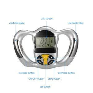 Analisador digital de gordura corporal, monitor de saúde