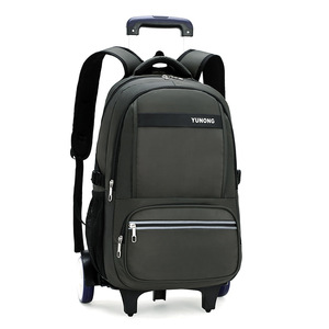 Valise de voyage d'affaires avec roulettes en néoprène et 6 roues verrouillables - Design élégant et simple - Product Image 2