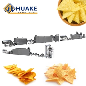 Línea de Producción de Chips de Maíz Triangulares <span class=keywords><strong>Doritos</strong></span> con Producción Ajustable para Snacks de Varios Sabores - Product Image 4