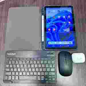 Tablet <span class=keywords><strong>PC</strong></span> Original B50 Ultra Sailbook de 10.1 Pulgadas con Android 15, Mouse, Teclado, Auriculares, Doble SIM, Wifi, para Niños - Product Image 5