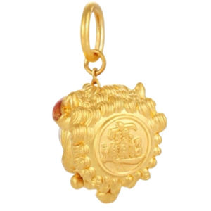 Colgantes de oro puro de 24 quilates a la moda de gama alta 2025 para mujer, joyería fina de compromiso para mujer - Product Image 2