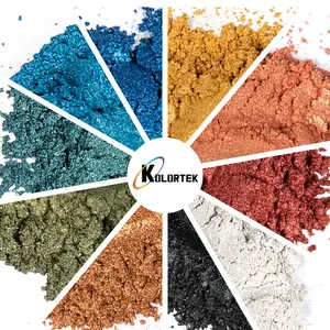 Kolortek metallic pearls epoxy floor paint powder coating epoxy color resin pigment