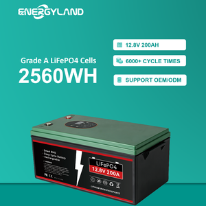 แบตเตอรี่โซลาร์เซลล์แบบ Deep Cycle สำหรับเก็บพลังงาน 12.8V 25.6V แบบแยกส่วนและต่อพ่วงได้  สำหรับระบบไฮบริดกริด 100Ah 150Ah 200Ah 300Ah 12.8V200AH Lifepo4 - Product Image 3