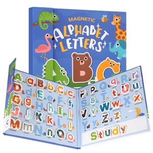 CE <span class=keywords><strong>certificado</strong></span> CPC EN71 rompecabezas educativo temprano libro del alfabeto niños aprendiendo palabras en inglés para niños de 2 a 4 años Aprendizaje de bebés - Product Image 1