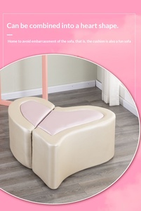 Sofá Sexual en Forma de Corazón, Suave, Cómodo, Resistente y Encantador, Fabricado en Fábrica, para Hoteles con Temática de Amor - Product Image 6