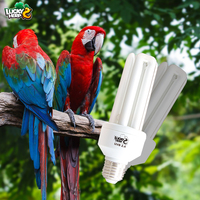 Lampe fluorescente en verre UVB 20W 2.4 en gros, éclairage de cage à oiseaux personnalisé de haute qualité pour l'extérieur et l'intérieur, salon, Noël