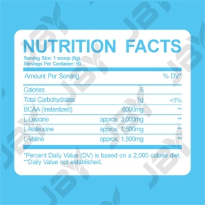 Suplementos Esportivos JBY Pré-Treino, Pó <span class=keywords><strong>BCAA</strong></span> <span class=keywords><strong>Instant</strong></span>âneo, Amigável para Pré e Pós-Treino - Product Image 5