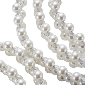 2CM de large Style élégant Robe d'été pour femmes Ceintures élastiques en perles Ceintures à chaîne pour dame - Product Image 5