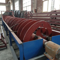 Classificateur spiralé minéral à commande PLC, prix usine, avec moteur et entraînement pour l'équipement de traitement des minerais de plomb, zinc, cuivre et or