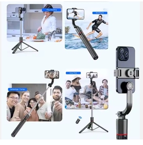 360 Invisible Aluminium Flexible <span class=keywords><strong>Selfie</strong></span> <span class=keywords><strong>Stick</strong></span> 1.7m Télescopique pour <span class=keywords><strong>Action</strong></span> Caméras Smartphones Durable Léger - Product Image 5