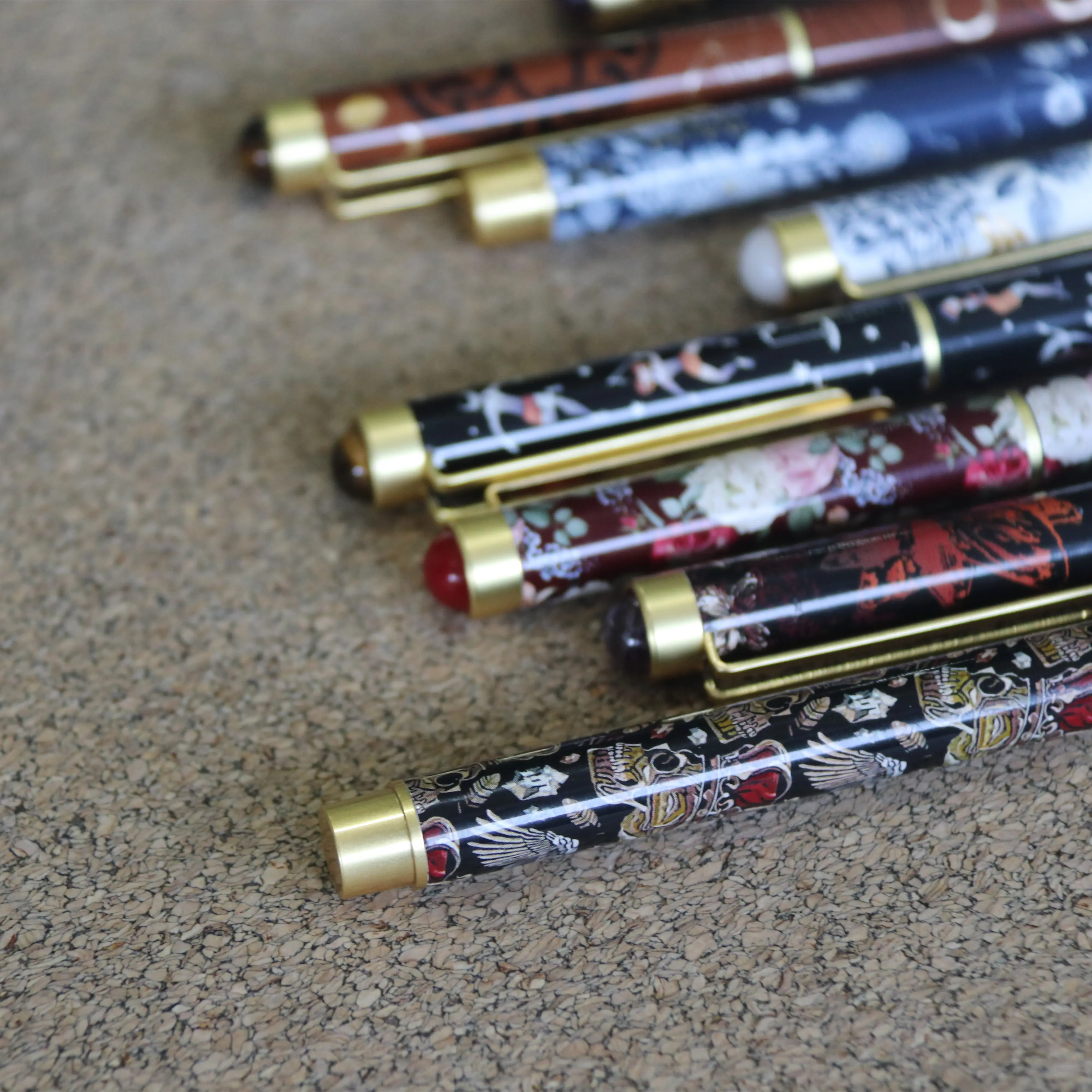 Kabbalah высокое качество продвижение ручка многоцветная металлическая печать Кристалл шариковая ручка для свадебного подарка