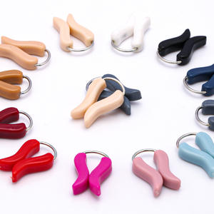 SAS Clips de fixation pour manchette de voile en plastique pour femmes musulmanes, Outil de raccourcissement de <span class=keywords><strong>pantalon</strong></span>, Boutons colorés, Boucle de foulard - Product Image 4