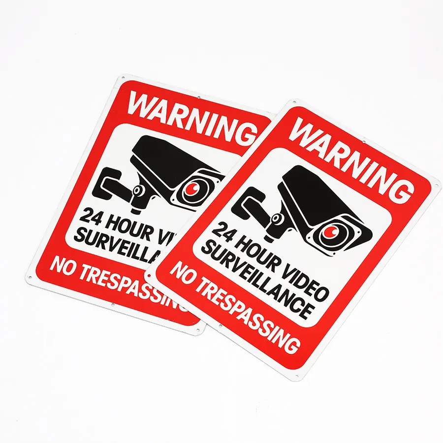 Veuillez aider à garder la zone propre avertissement réfléchissant panneau de sécurité routière avertissement triangle support rond panneaux de circulation panneau en aluminium