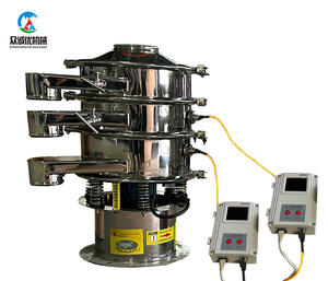 Poudre fine ultrasons écran vibrant poudre chimique tamisage tamis Shaker séparateur filtrant pour poudre de noix de coco - Product Image 6