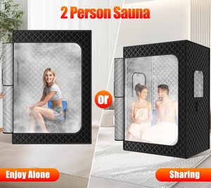 Carpa de Sauna Portátil Aislada para 1-2 Personas, Precio al por Mayor, Sauna de Vapor para Uso Doméstico, Personalizable OEM para el Cuidado de la Piel y Relajación - Product Image 3