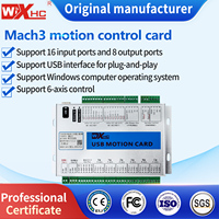 Tarjeta de Control de Movimiento CNC de 6 Ejes WiXHC MKX Mach3, Tarjeta de Control de Movimiento PLC con Puerto USB para Fresadora