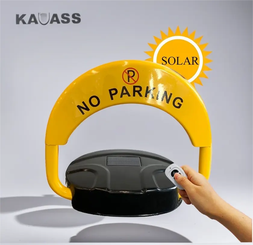 Barrera de estacionamiento KAVASS, bloqueo de estacionamiento remoto, barrera de energía solar remota