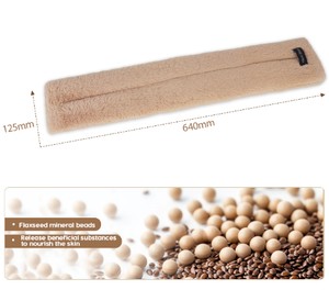 Pakcare özelleştirilmiş taşınabilir microwawanemli ısı paketi yumuşak peluş eşarp sıcak ped isıtıcı ile 100% doğa Fiber tahıl - Product Image 4