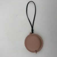 Nouveau ruban à mesurer rond 1.5 M Mini ruban à mesurer de poche en cuir avec Logo personnalisé