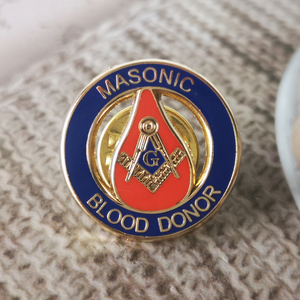 Pins <span class=keywords><strong>de</strong></span> Solapa Masónicos, Insignia <span class=keywords><strong>de</strong></span> la Francmasonería, Masón, Símbolo G, BLM67, Donante <span class=keywords><strong>de</strong></span> <span class=keywords><strong>Sangre</strong></span> Masónico, 1.9cm, Accesorios <span class=keywords><strong>de</strong></span> Negocios Sencillos para Hombre - Product Image 3