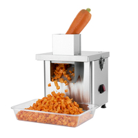 Automatische aardappel- en fruitsnijder van roestvrij staal, 'Wolf Tooth' bananen- en appelsnijder, groentesnijmachine