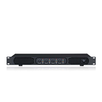 Amplificateur de puissance 4 canaux DK-350W, système audio stéréo numérique professionnel, amplificateur de puissance de classe D, amplificateur de puissance 1U, vente chaude