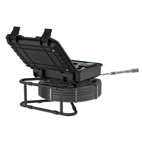 Prix de gros 20M-70M 10.1 "IPS Caméra d'inspection de vidange d'égout Endoscope 1080P Écran Vidéo + Enregistrement audio Caméra d'égout