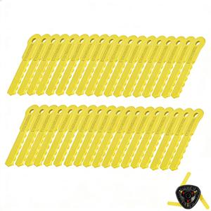 Paquete de 36 cuchillas de repuesto TLWAR-01 70289A Push-N-Load para desbrozadora inalámbrica a gas Weed Warrior PivoTrim Ugly Head Craftsman - Product Image 1