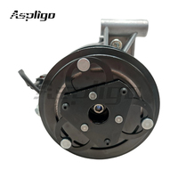 Compresor de Aire Acondicionado para Auto NISSAN Micra (México) MICRA IV (K13) (K14) (K13) 2010, 7PK, 100MM, 12V, 92600-1HC5A, 926001HC2A, 926001HC1A