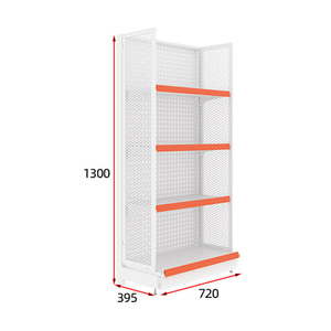 Kệ trưng bày tùy chỉnh cho các cửa hàng bán lẻ siêu thị Gondola kệ trưng bày kệ cửa hàng tiện lợi Gondola kệ giá - Product Image 2