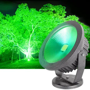 RGB Colorful Outdoor Waterproof Tree Lighting 50W Garden Led Floodlight Landscape COB Spotlight AC220V Exterior Projection Light