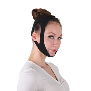 Correa de soporte para la barbilla, cinturón antironquidos, ayuda transpirable para dormir para mujeres, diseño simple, origen Zhejiang - Product Image 3