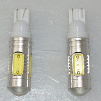 Pièces et accessoires automobiles, éclairage automobile, ampoule LED T10 7,5W COB pour voiture, blanc, 194/186, sans erreur Canbus, rénovation/mise à niveau