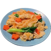 Ready to Eat MOKU Gluten-Free Vegan Sugar-Free Low-Carb Konjac Flat Noodles 160g Instant in Box or Bag Packaging