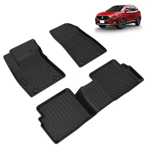 Luxusautoinnenzubehör 3D TPE Auto-Bodenmatten Teppich-Bodenfutter für MG ZS 2019-2023 Auto-Matten Fußmatten