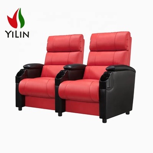 Chaise de stade de cinéma moderne Offre Spéciale avec porte-boisson pour salon de cinéma maison et salle de sport - Product Image 2