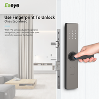Cerradura Inteligente Tuya con Teclado, Huella Dactilar, RFID, Contraseña, Control por Aplicación, Cerradura Electrónica sin Llave para Puerta